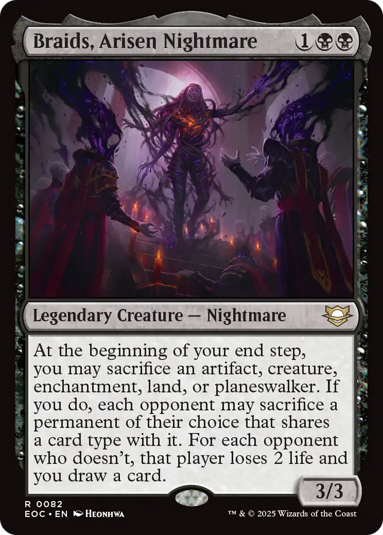 Braids, Pesadelo Desperto / Braids, Arisen Nightmare - Magic: The Gathering - MoxLand