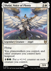 Shalai, Voz da Abundância / Shalai, Voice of Plenty - Magic: The Gathering - MoxLand