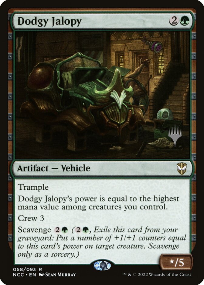 Calhambeque Duvidoso / Dodgy Jalopy - Magic: The Gathering - MoxLand