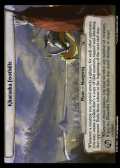 Montes de Kharasha / Kharasha Foothills - Magic: The Gathering - MoxLand