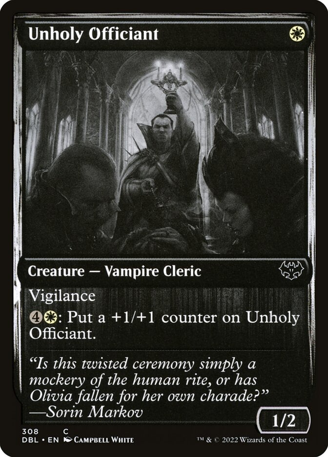 Celebrante Profano / Unholy Officiant - Magic: The Gathering - MoxLand