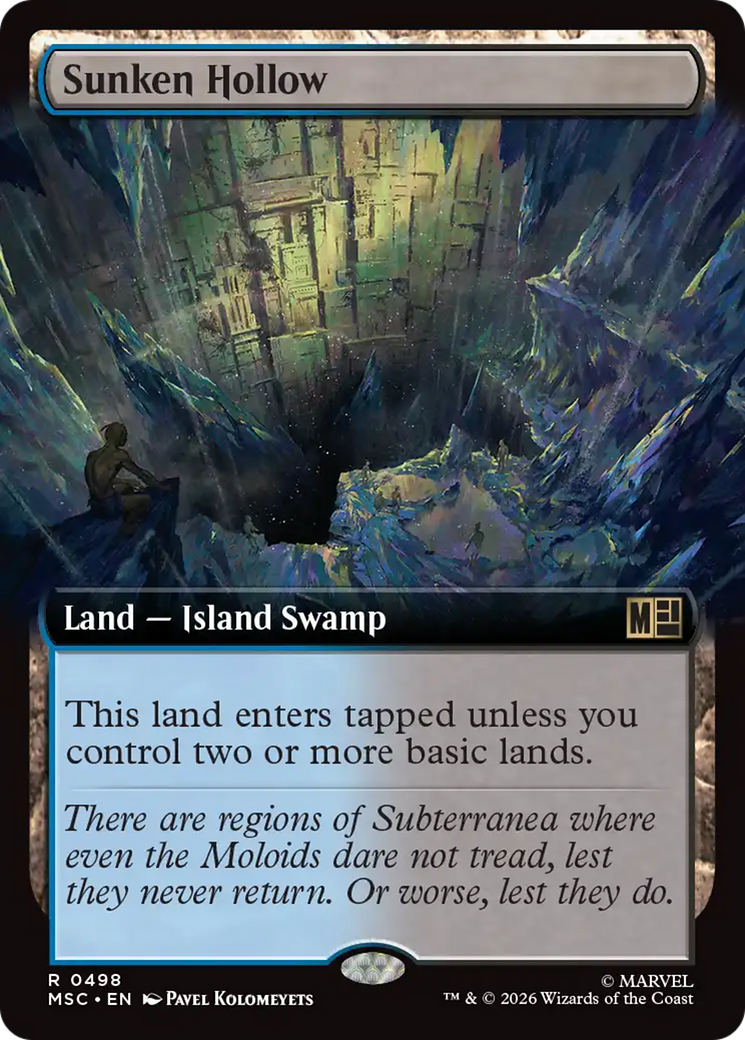Vale Afundado / Sunken Hollow - Magic: The Gathering - MoxLand