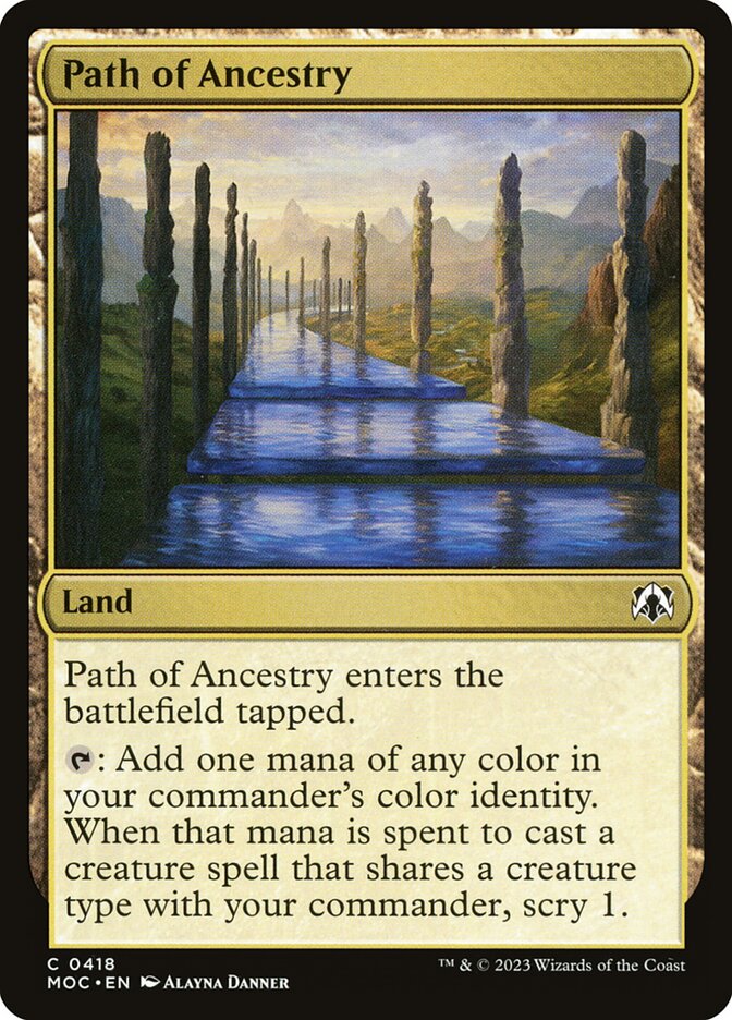 Caminho da Ascendência / Path of Ancestry - Magic: The Gathering - MoxLand