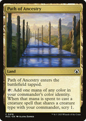 Caminho da Ascendência / Path of Ancestry - Magic: The Gathering - MoxLand