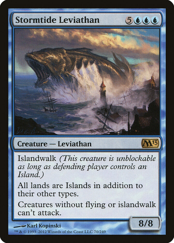 Leviatã da Tormenta Marinha / Stormtide Leviathan - Magic: The Gathering - MoxLand