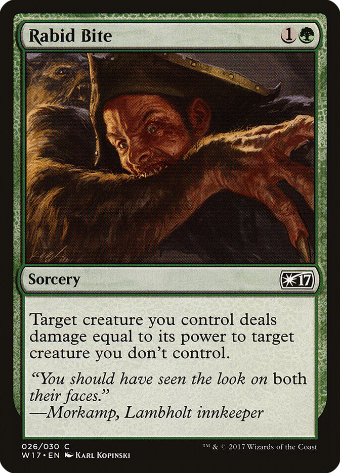 Mordida Rábica / Rabid Bite - Magic: The Gathering - MoxLand