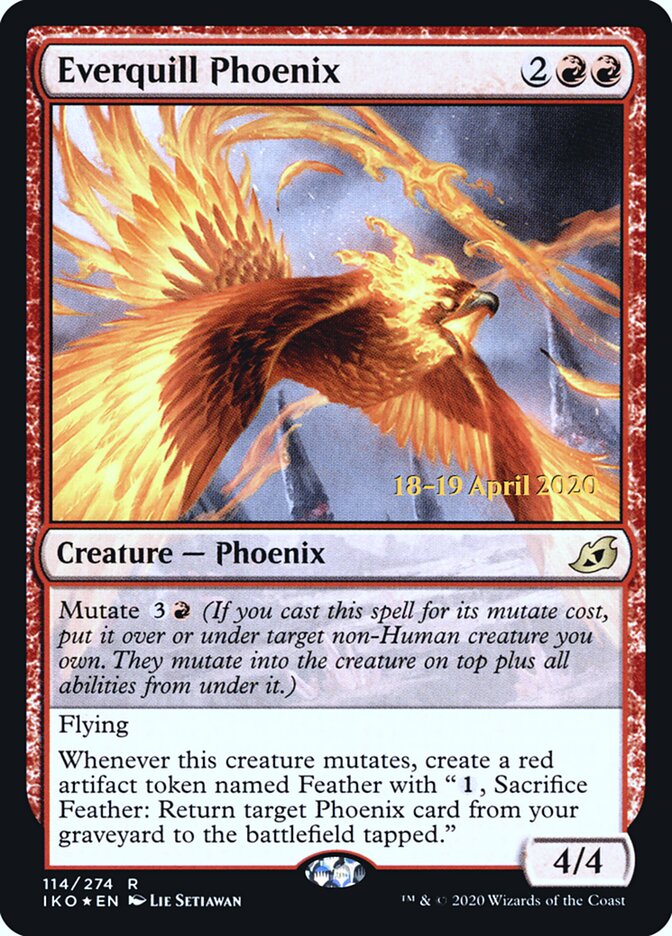 Fênix Plumeterna / Everquill Phoenix - Magic: The Gathering - MoxLand