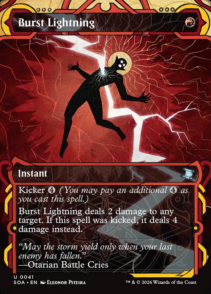 Explodir em Raios / Burst Lightning - Magic: The Gathering - MoxLand