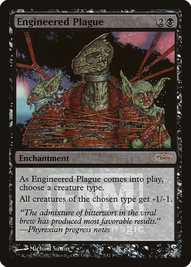 Praga Fabricada / Engineered Plague - Magic: The Gathering - MoxLand