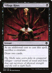 Ritos da Vila / Village Rites - Magic: The Gathering - MoxLand