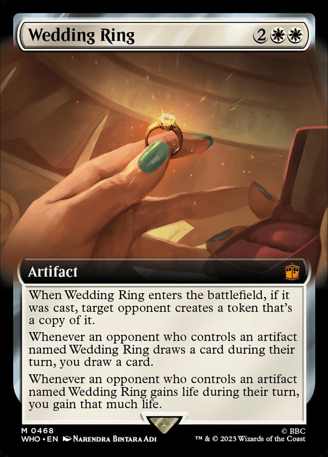 Aliança de Casamento / Wedding Ring - Magic: The Gathering - MoxLand