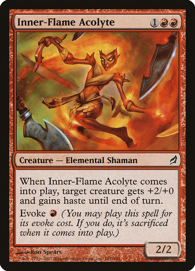 Acólito Chama-Interna / Inner-Flame Acolyte - Magic: The Gathering - MoxLand