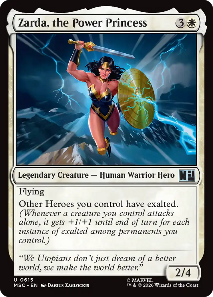 Zarda, the Power Princess - Magic: The Gathering - MoxLand