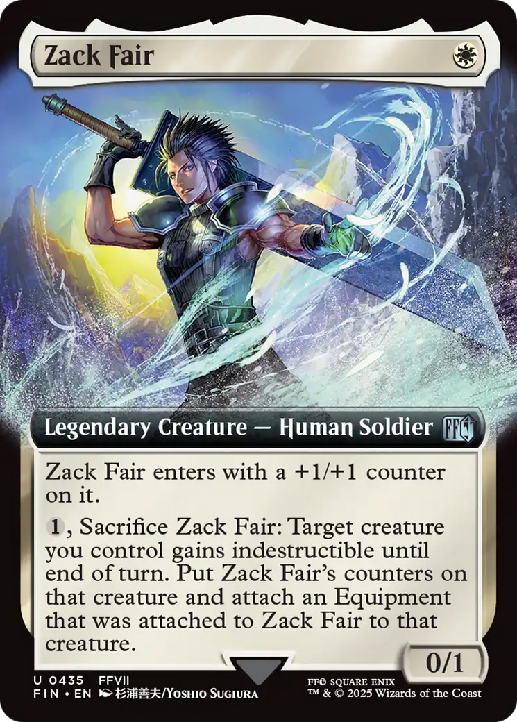 Zack Fair - Magic: The Gathering - MoxLand