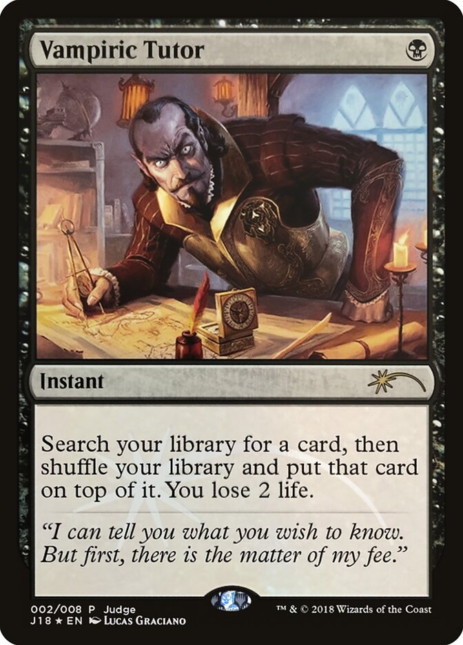 Tutor Vampírico / Vampiric Tutor - Magic: The Gathering - MoxLand