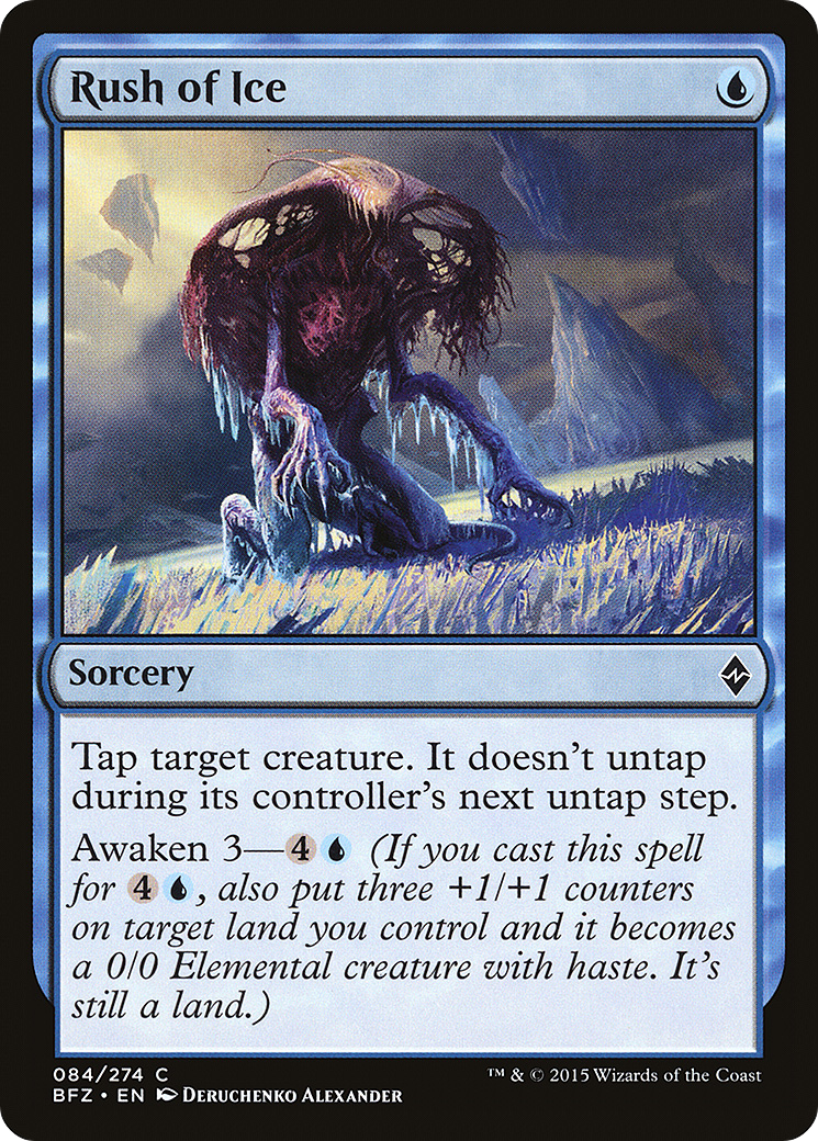 Ímpeto Gélido / Rush of Ice - Magic: The Gathering - MoxLand