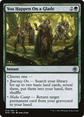 Vocês Descobrem uma Clareira / You Happen On a Glade - Magic: The Gathering - MoxLand