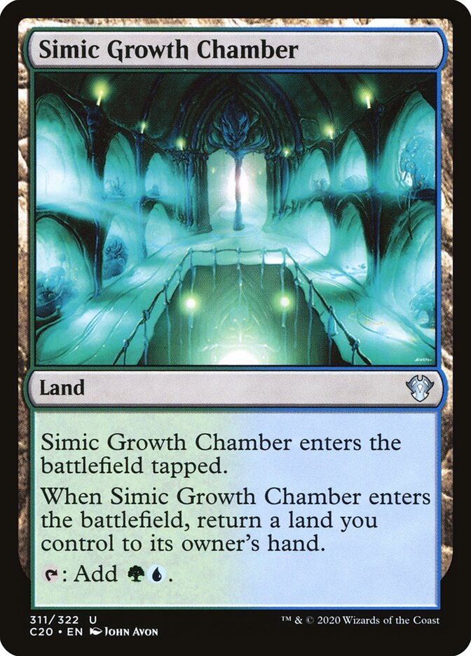 Câmara de Crescimento Simic / Simic Growth Chamber - Magic: The Gathering - MoxLand