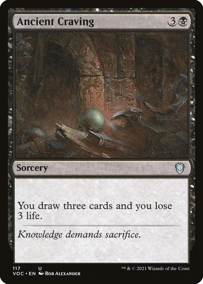 Avidez Ancestral / Ancient Craving - Magic: The Gathering - MoxLand