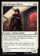 Raft Security Officer - Magic: The Gathering - MoxLand