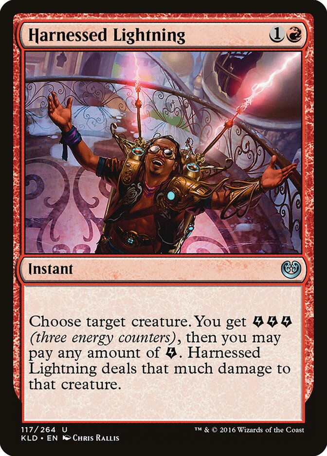 Raio Domesticado / Harnessed Lightning - Magic: The Gathering - MoxLand