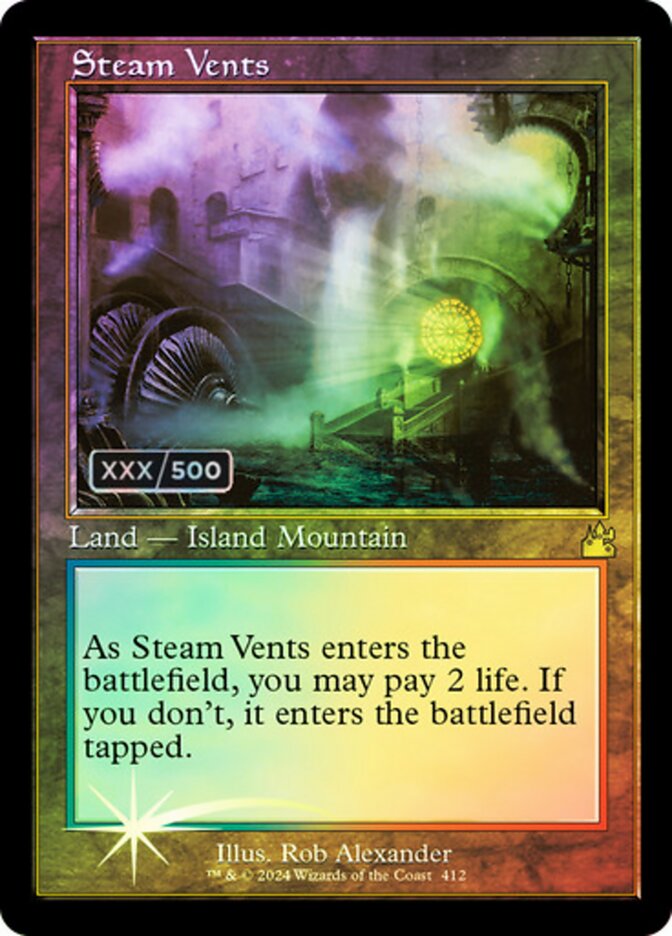 Bueiros de Vapor / Steam Vents - Magic: The Gathering - MoxLand