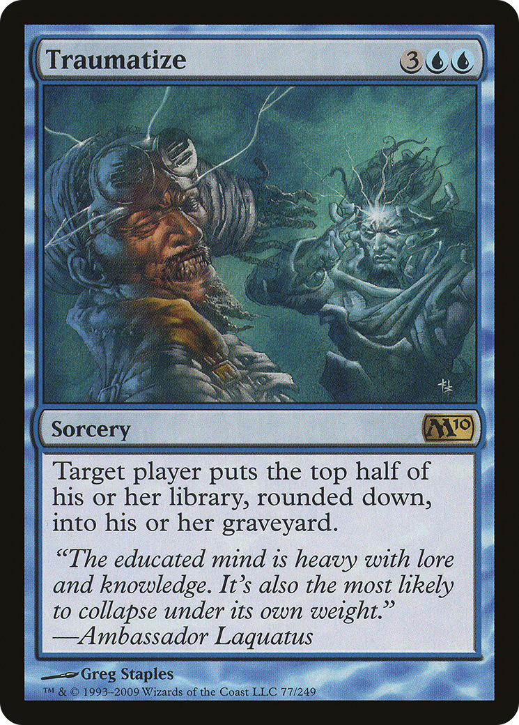 Traumatizar / Traumatize - Magic: The Gathering - MoxLand