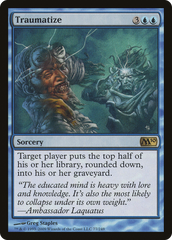 Traumatizar / Traumatize - Magic: The Gathering - MoxLand
