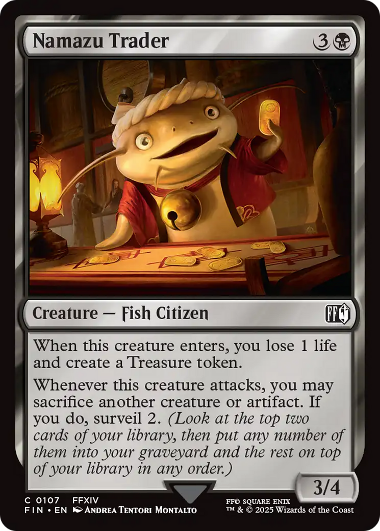 Comerciante Namazu / Namazu Trader - Magic: The Gathering - MoxLand