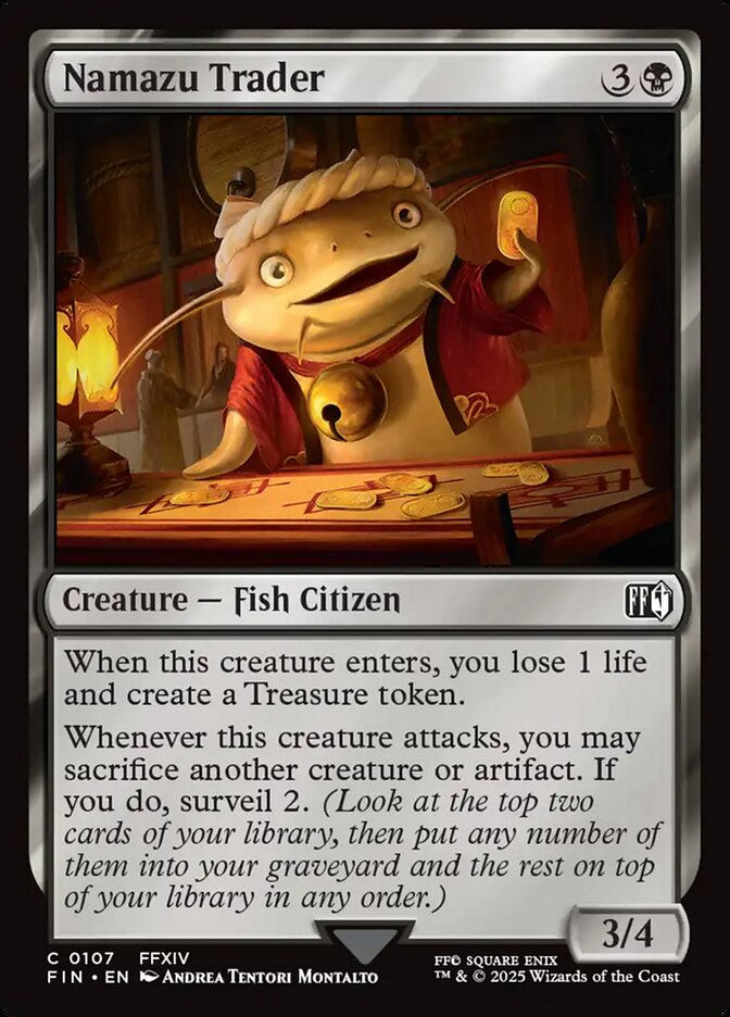 Comerciante Namazu / Namazu Trader - Magic: The Gathering - MoxLand