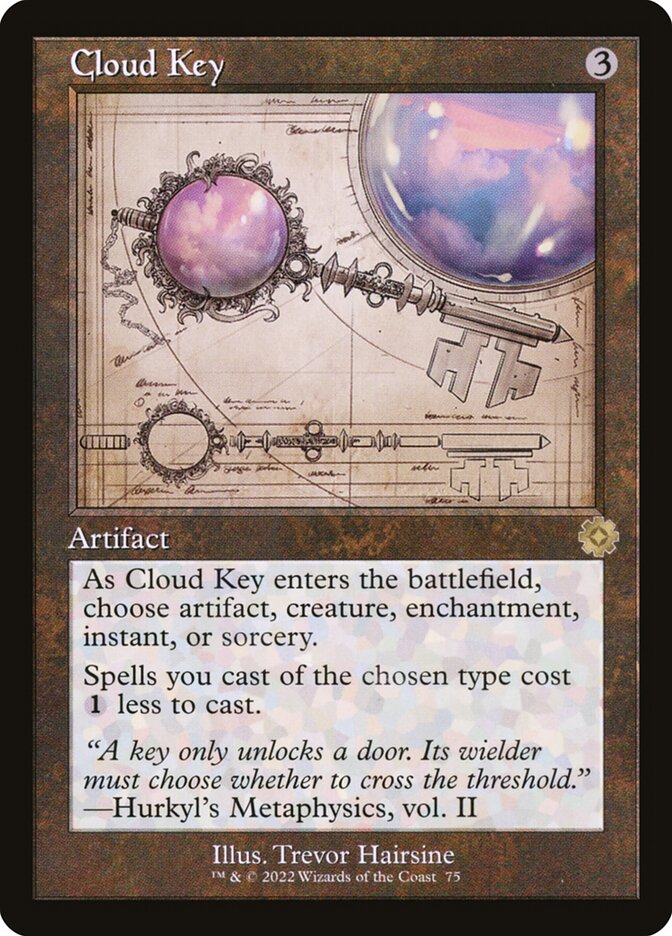 Abre-nuvem / Cloud Key - Magic: The Gathering - MoxLand