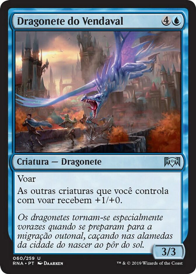 Dragonete do Vendaval / Windstorm Drake - Magic: The Gathering - MoxLand