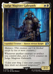 Juiz Magistrado Gabranth / Judge Magister Gabranth - Magic: The Gathering - MoxLand