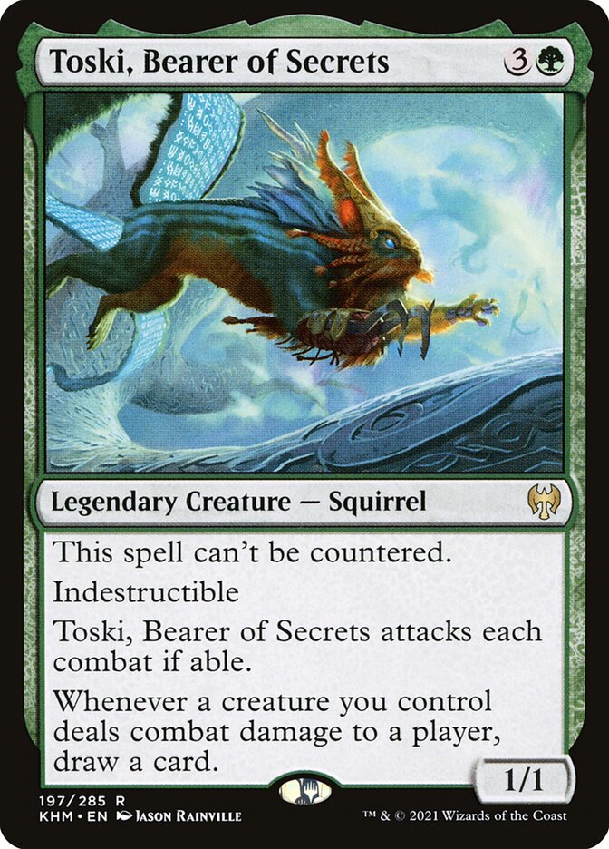 Toski, Portador dos Segredos / Toski, Bearer of Secrets - Magic: The Gathering - MoxLand
