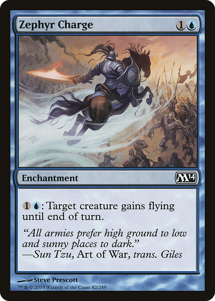 Ataque Zéfiro / Zephyr Charge - Magic: The Gathering - MoxLand