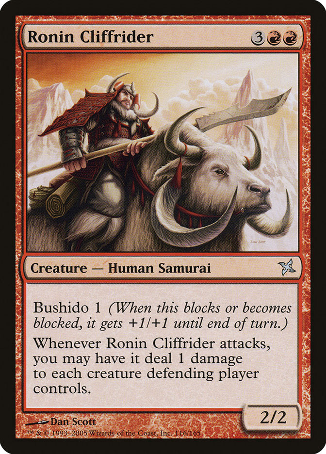 Ronin Ginete dos Penhascos / Ronin Cliffrider - Magic: The Gathering - MoxLand