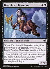 Amoque do Augúrio Fúnebre / Deathknell Berserker - Magic: The Gathering - MoxLand