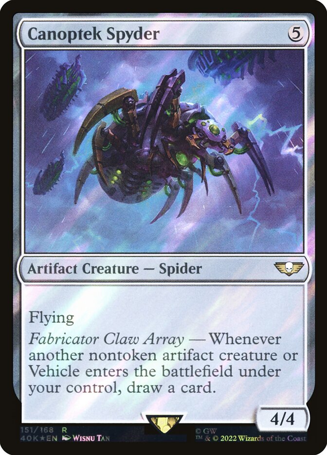 Aranha Canopteca / Canoptek Spyder - Magic: The Gathering - MoxLand