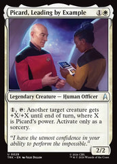 Picard, Leading by Example - Magic: The Gathering - MoxLand
