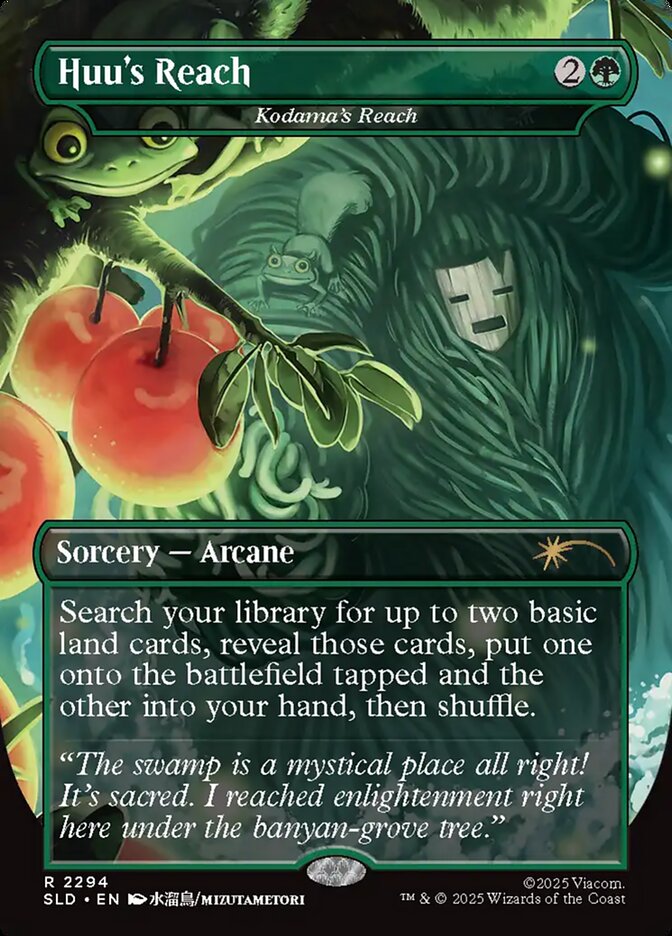 Alcance do Kodama / Kodama's Reach - Magic: The Gathering - MoxLand