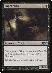 Aparição do Pântano / Bog Wraith - Magic: The Gathering - MoxLand