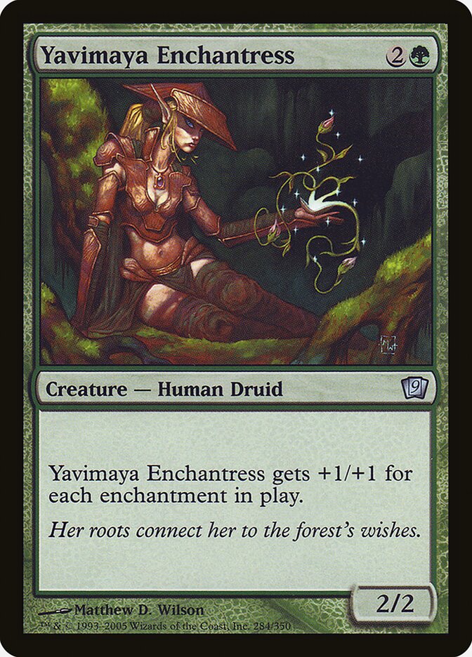Encantadora de Yavimaya / Yavimaya Enchantress - Magic: The Gathering - MoxLand