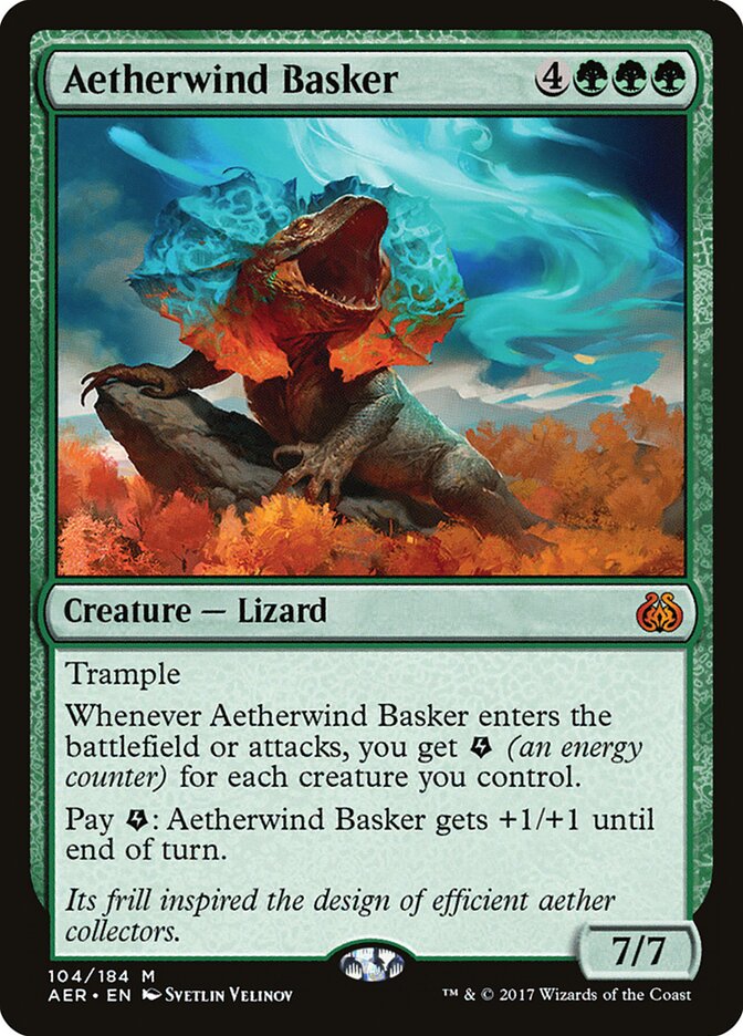Assimilador de Ventos Etéreos / Aetherwind Basker - Magic: The Gathering - MoxLand