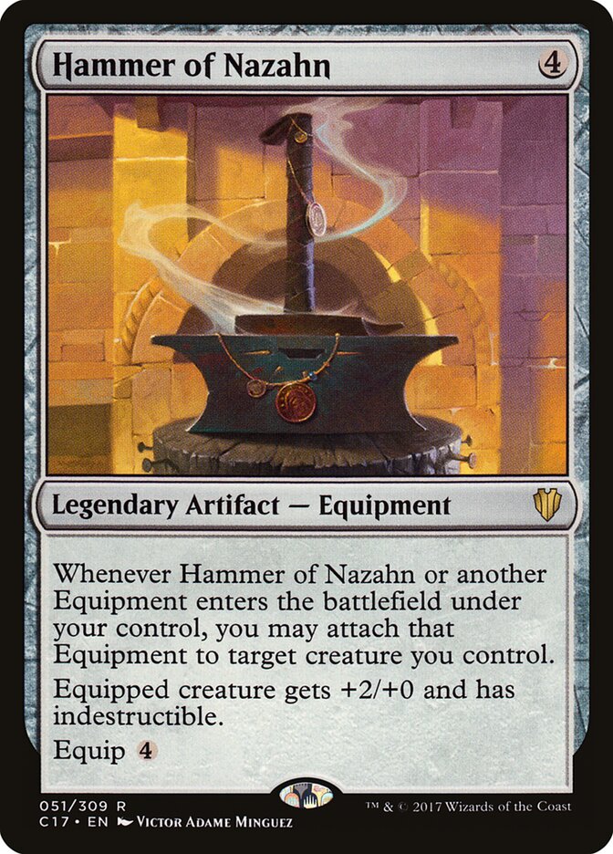 Martelo de Nazahn / Hammer of Nazahn - Magic: The Gathering - MoxLand