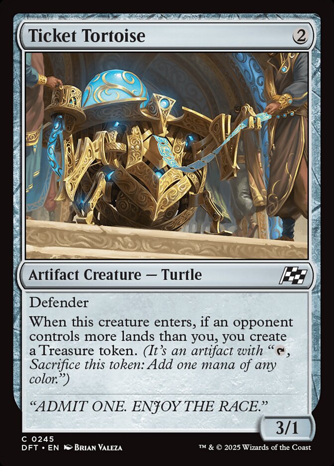Tartaruga Bilheteria / Ticket Tortoise - Magic: The Gathering - MoxLand