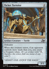 Tartaruga Bilheteria / Ticket Tortoise - Magic: The Gathering - MoxLand