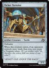 Tartaruga Bilheteria / Ticket Tortoise - Magic: The Gathering - MoxLand