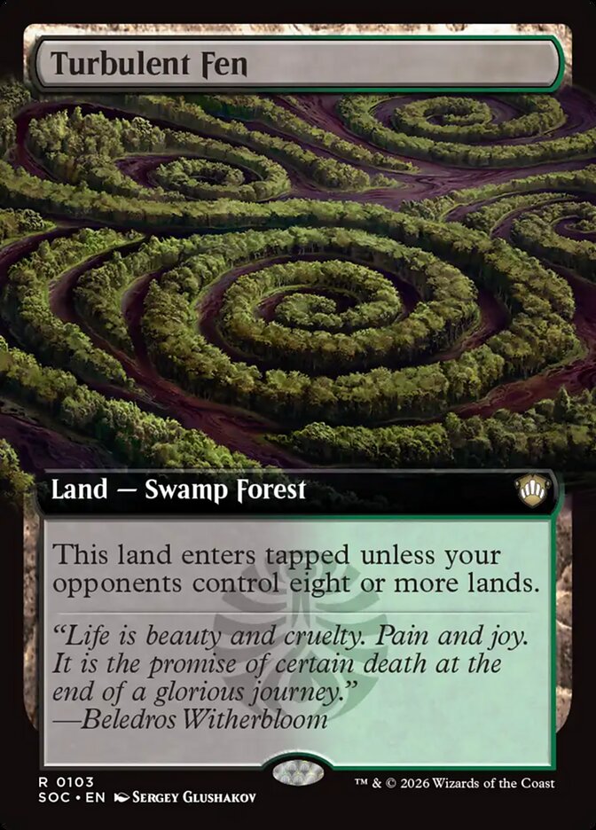 Turbulent Fen - Magic: The Gathering - MoxLand