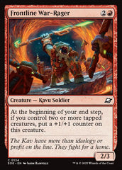 Soldado do Front Furioso / Frontline War-Rager - Magic: The Gathering - MoxLand