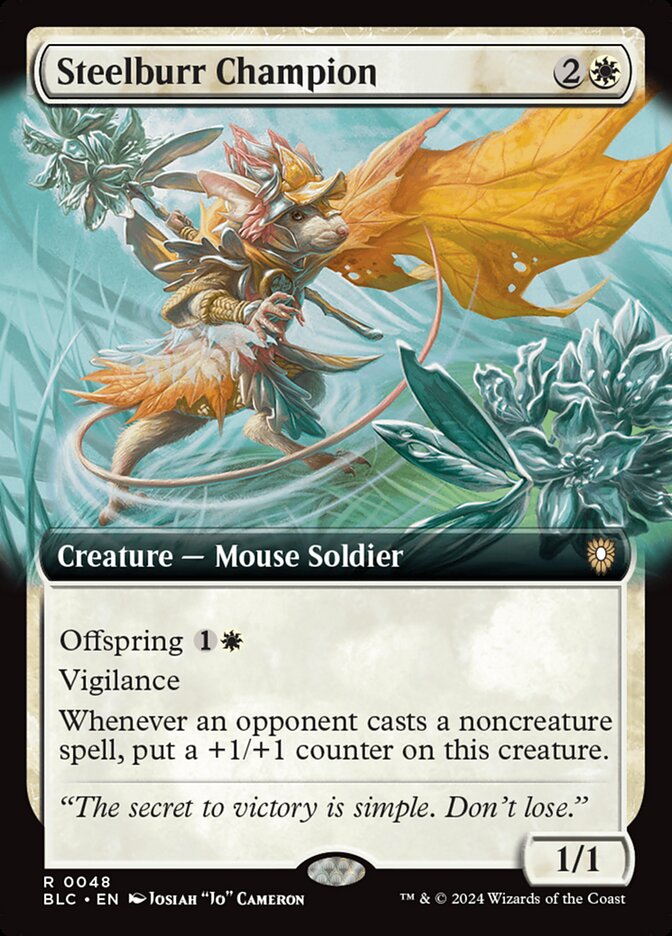 Steelburr Champion - Magic: The Gathering - MoxLand
